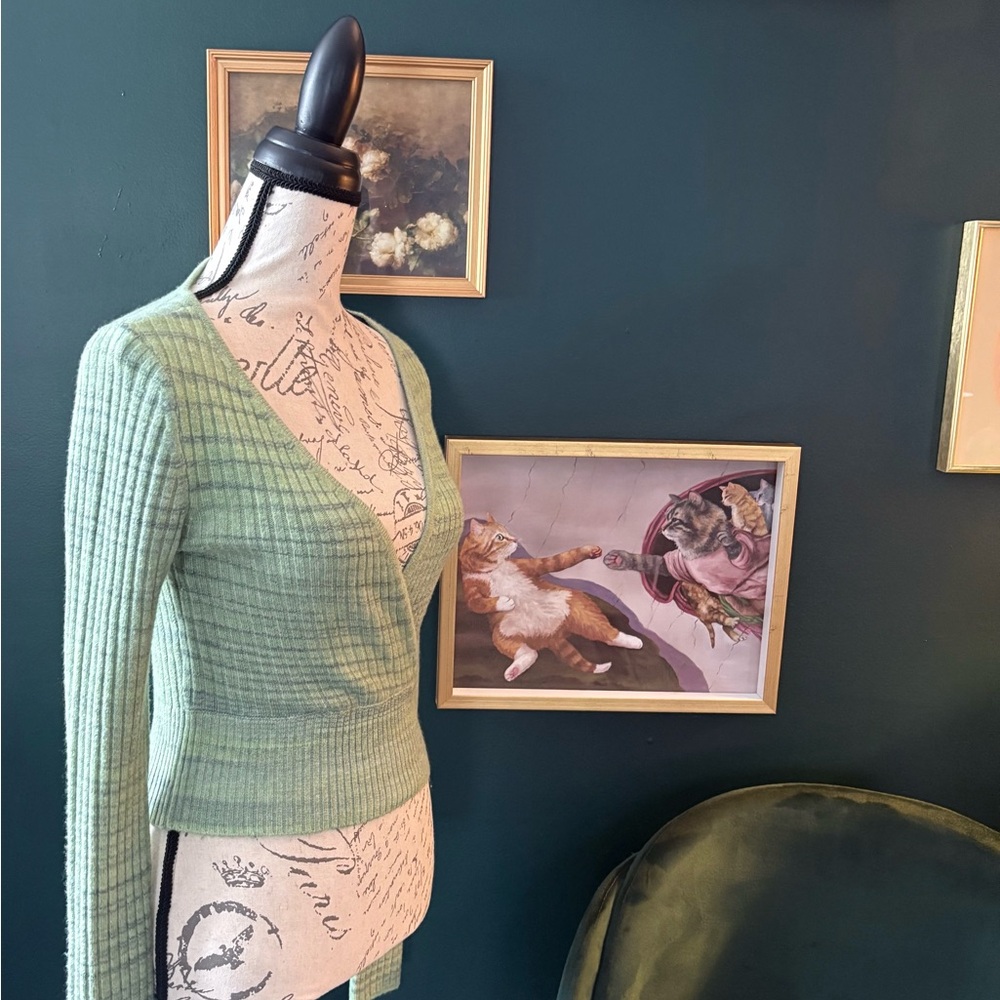 American Eagle Outfitters Sage Knit Top